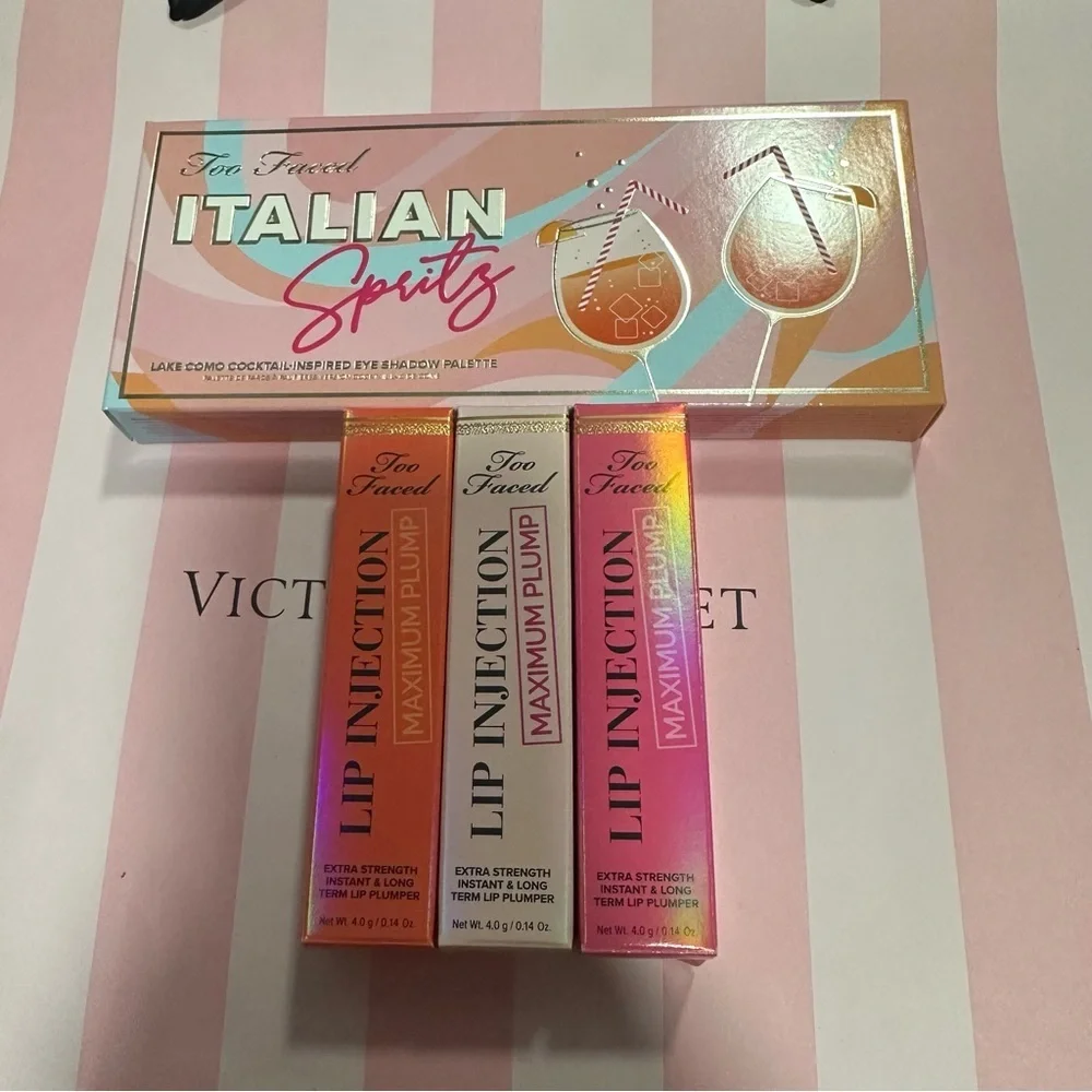 Too Faced Italian Spritz and lip Injections